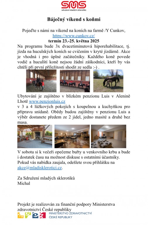 Pozvánka - Báječný víkend s koňmi